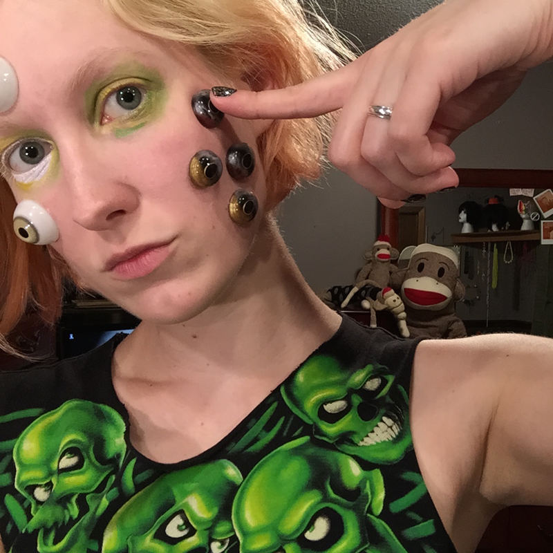 Illustration for article titled The Google DeepDream Makeup Tutorial That Nobody Asked For